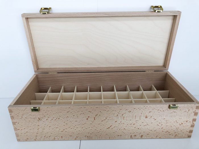 Practitioner Box light wood 30 ml Set
