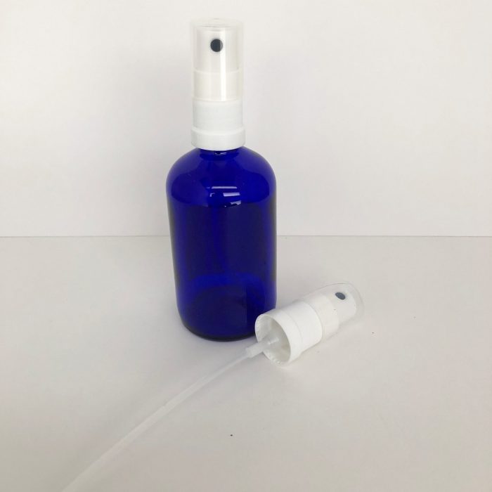 Flacone vetro blu - nebulizzatore - immagine 2
