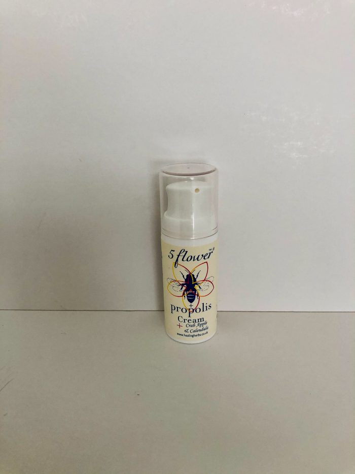 Five Flower Rescue + PROPOLIS + crab apple&calendula  skin cream - dispenser – Image 3