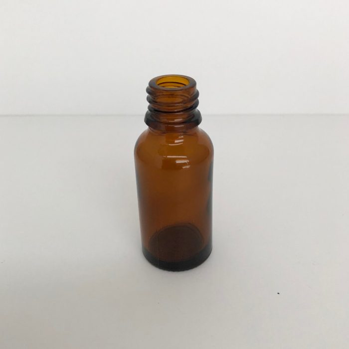 Flacon verre brun - SEULEMENT  verre – Image 7