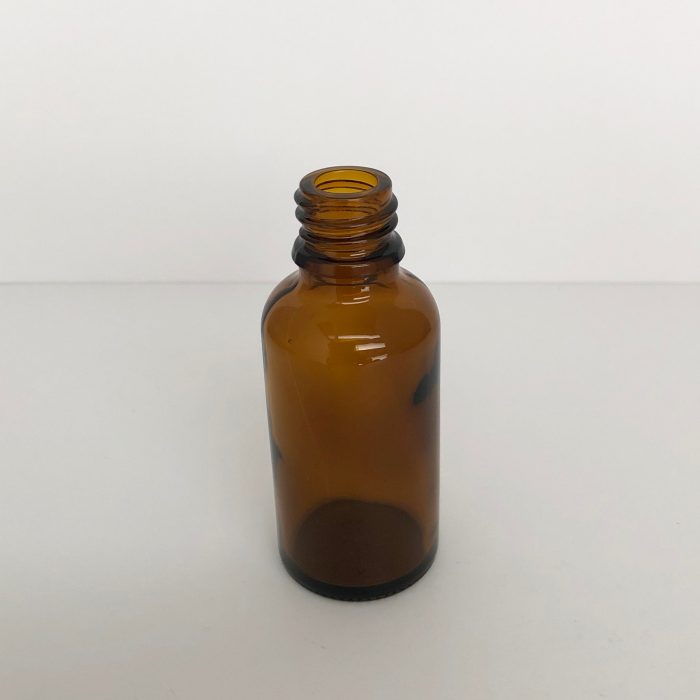 Flacon verre brun - SEULEMENT  verre – Image 8